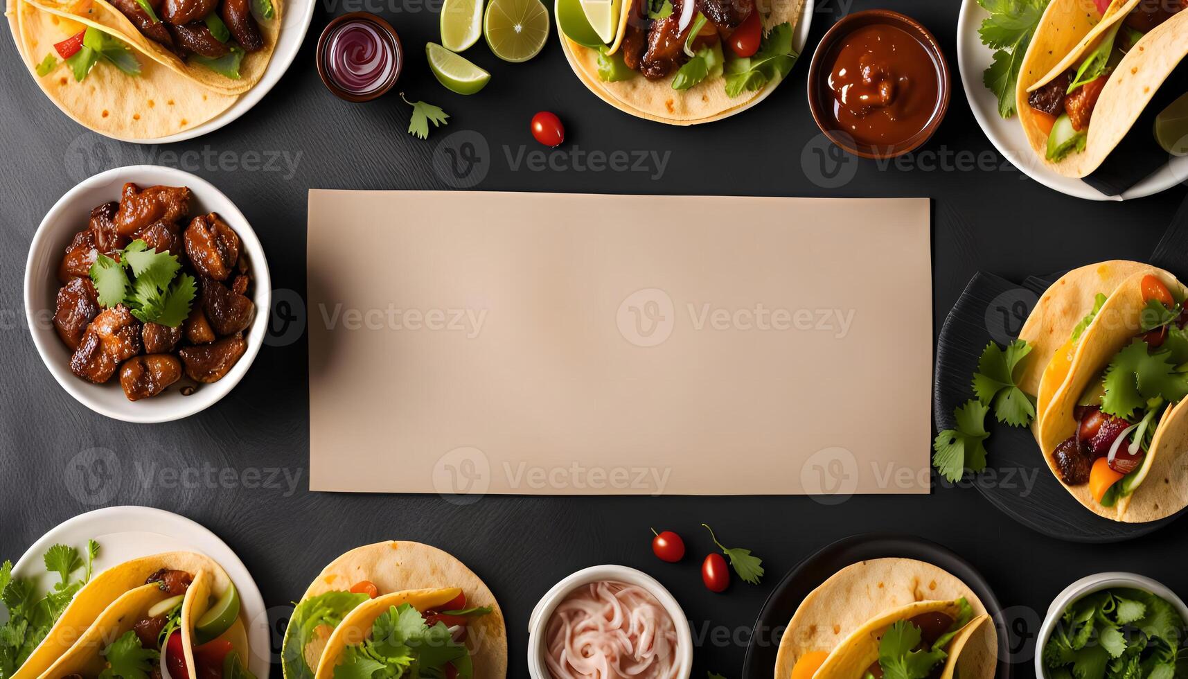 Delicious Tacos with Toppings photo