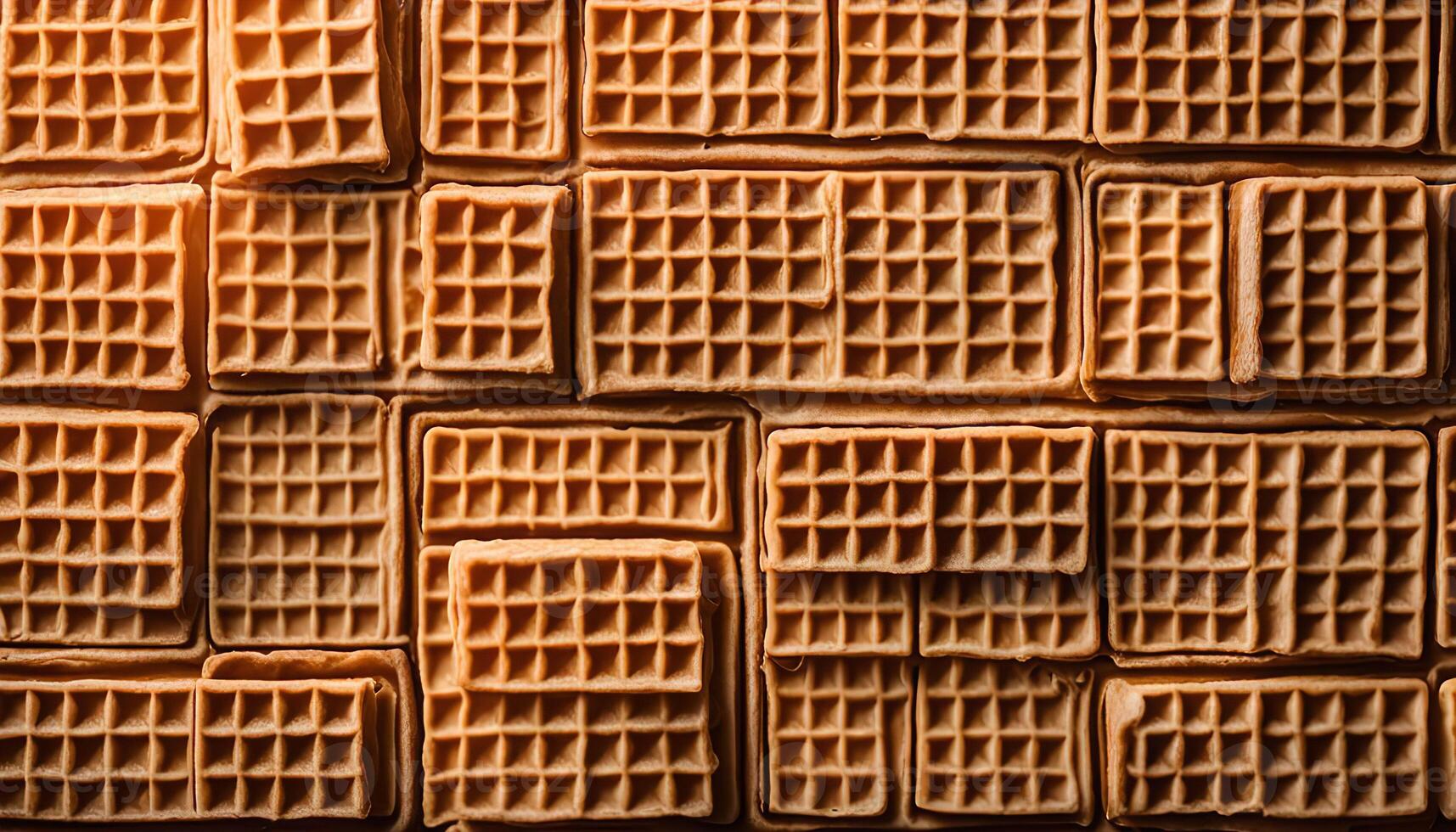 Waffle Pattern Texture photo