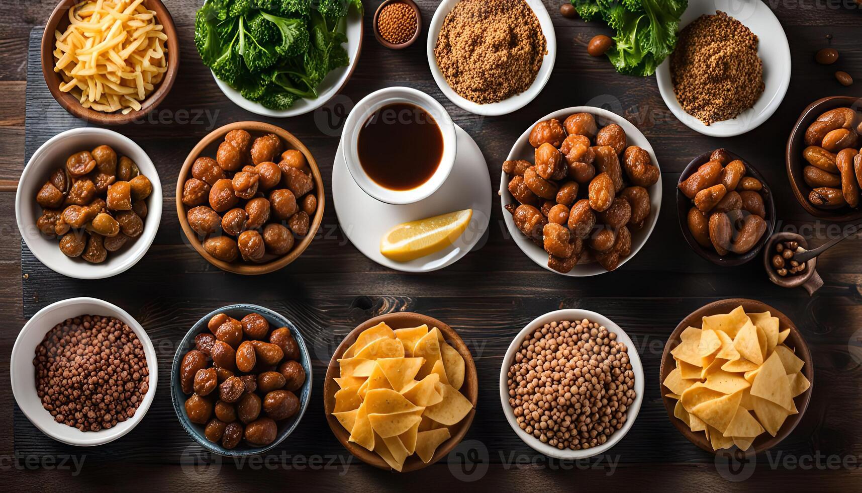 Assortment of Moroccan Snacks photo
