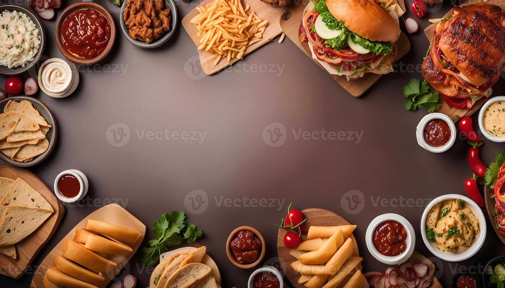 Delicious Food Platter photo