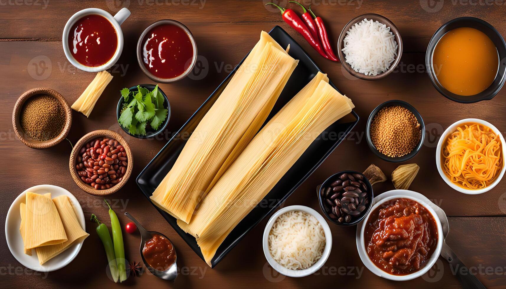 Ingredients for Tamales photo