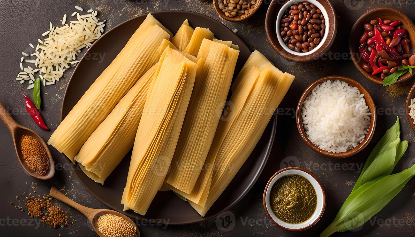 Tamales A Traditional Mexican Dish photo