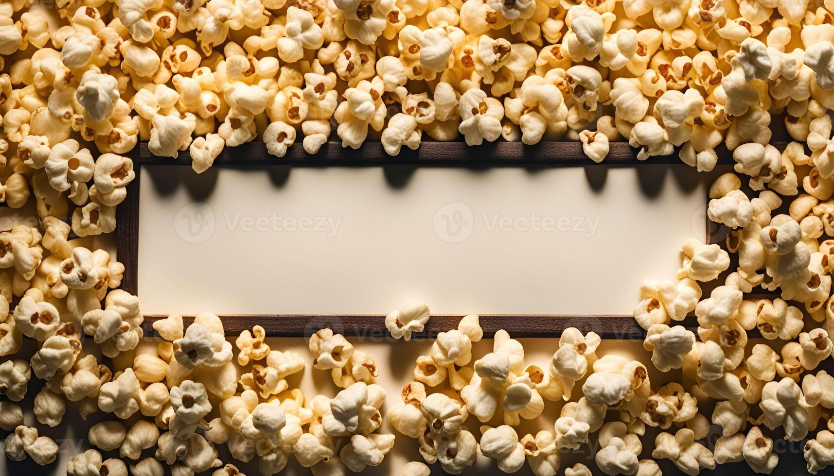 Popcorn Frame fastfood photo