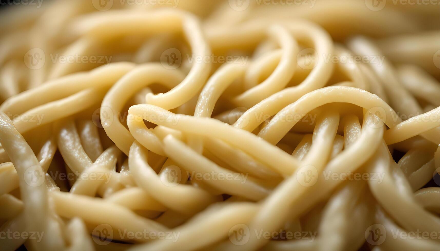Close Up of Spaghetti Noodles photo