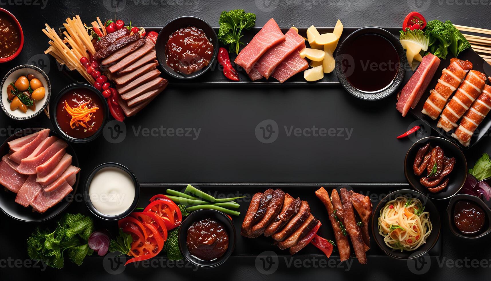 Appetizers and Dips for a Delicious Meal photo