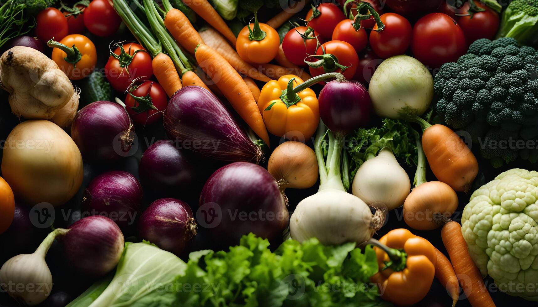 Fresh Colorful Vegetables photo