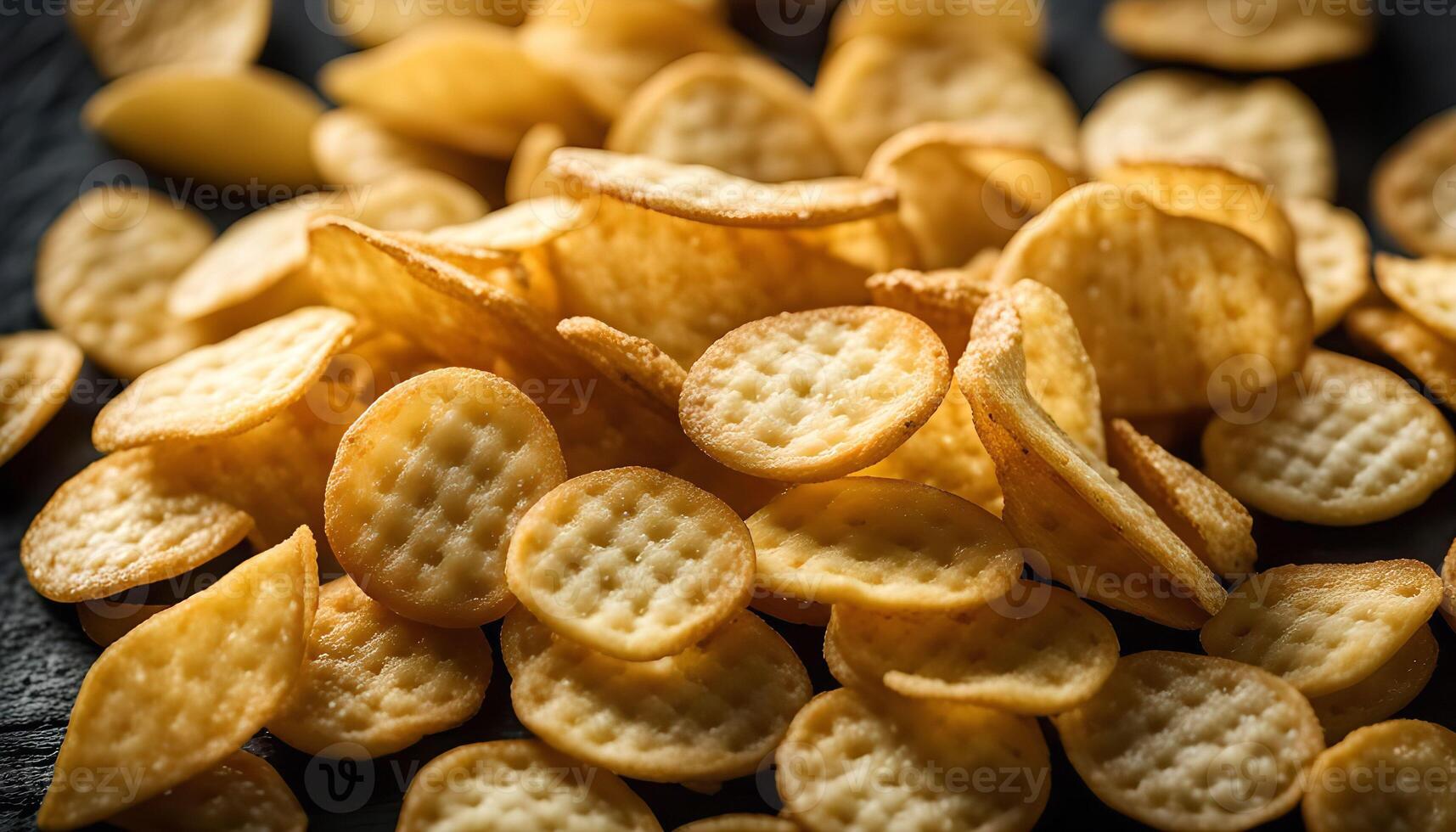 Close-up of Crispy Snacks photo