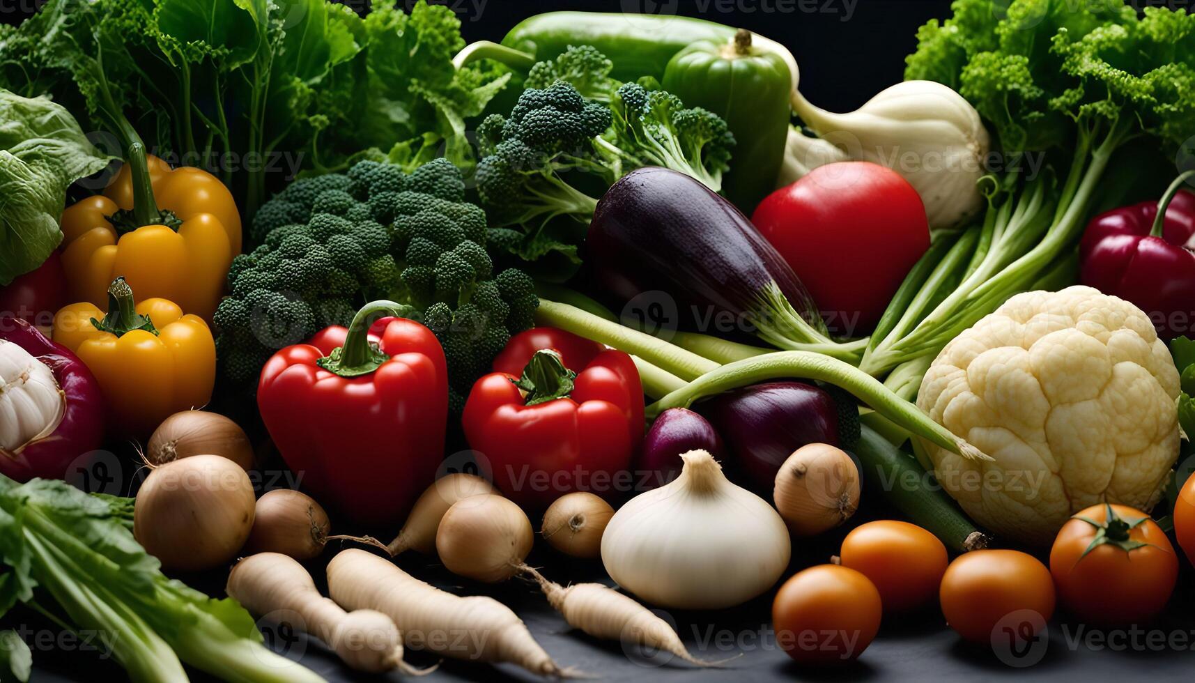 Assortment of Fresh Vegetables photo