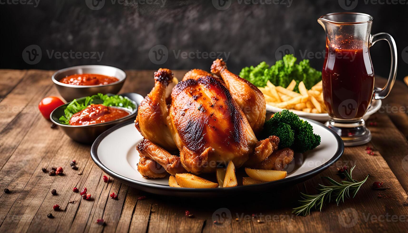 Roasted Chicken Dinner photo