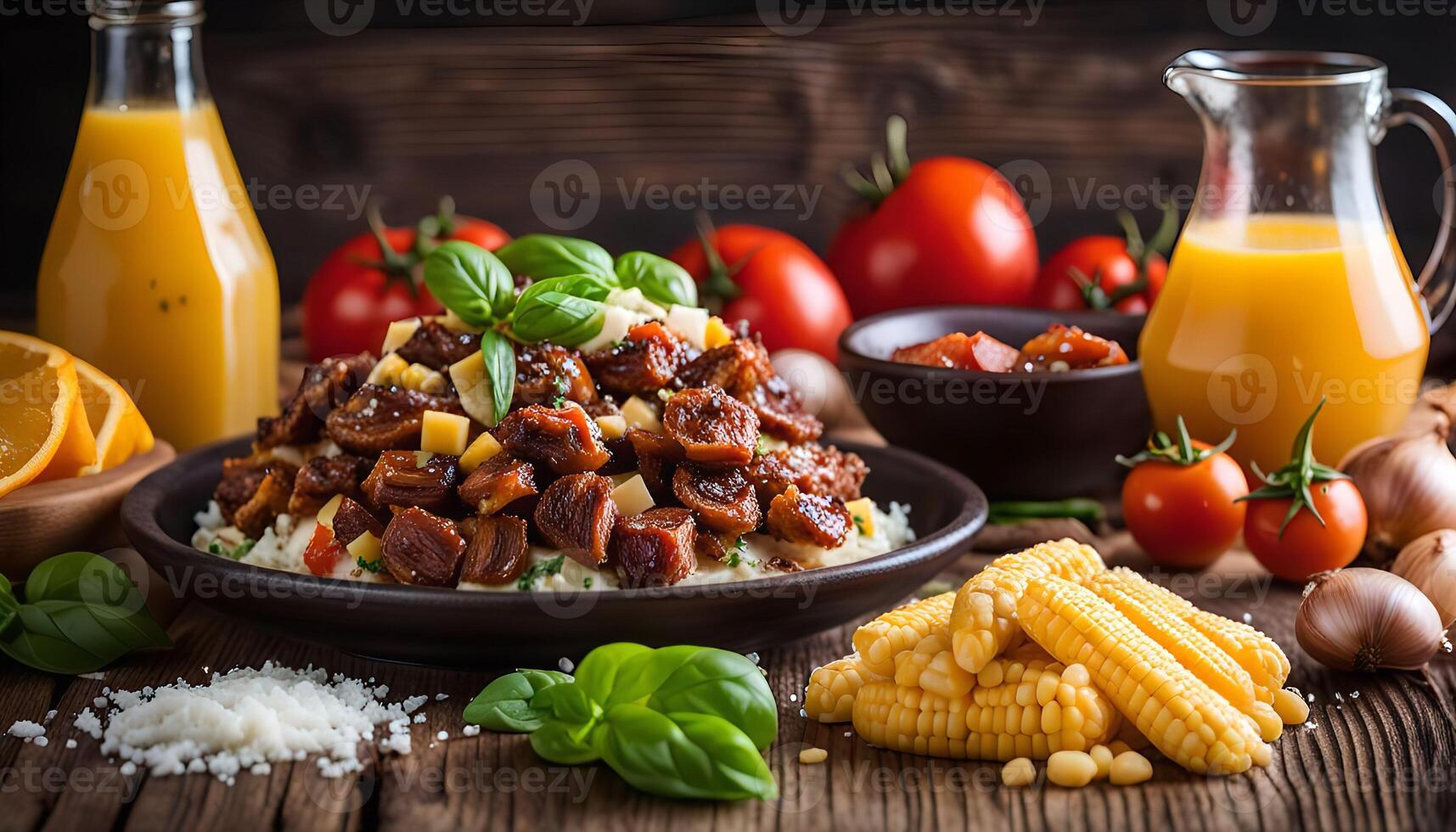 Delicious Brazilian Feijoada photo