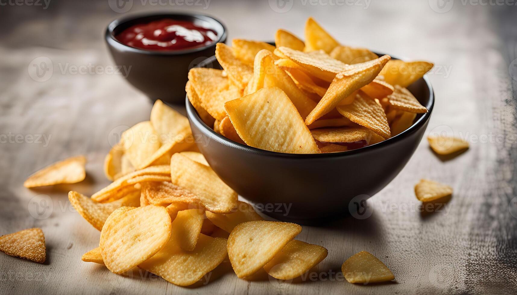 Crispy Snacks in a Bowl photo