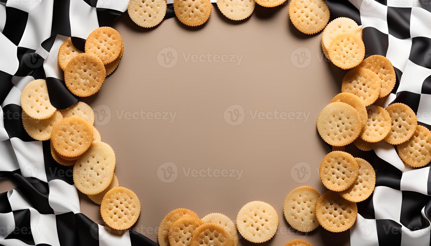 Checkered Flag and Crackers photo