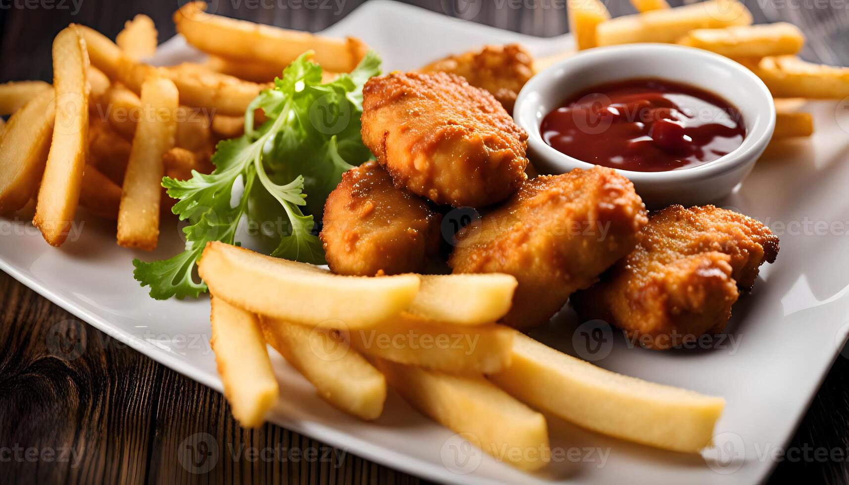 Chicken Nuggets and Fries photo