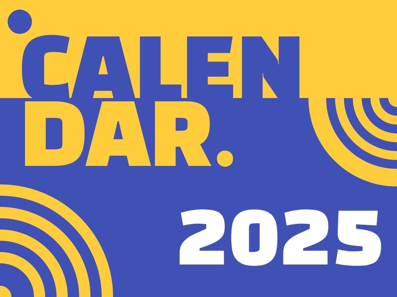 2025 Calendar Template