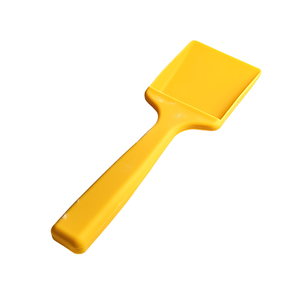 Bright Yellow Kitchen Spatula png
