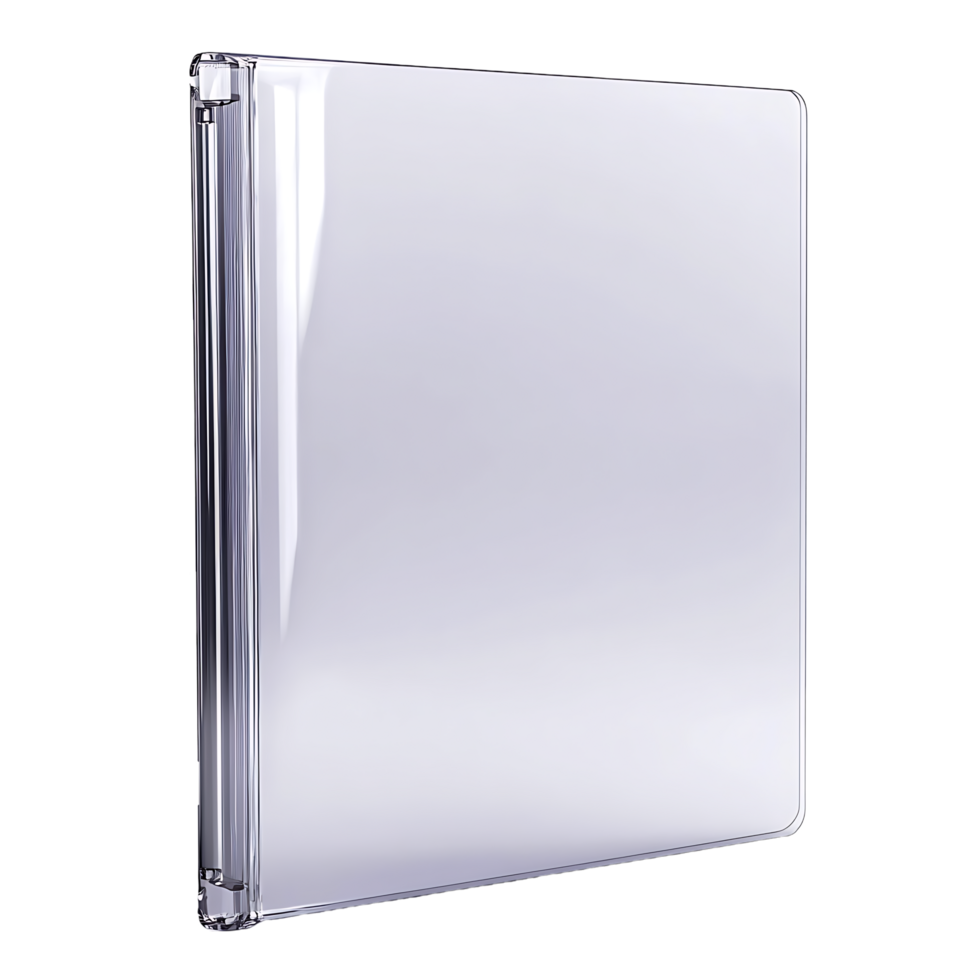 Clear Plastic Folder Display png