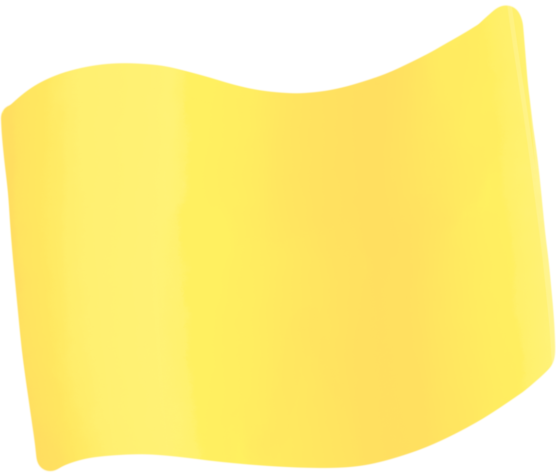 Golden yellow flag png