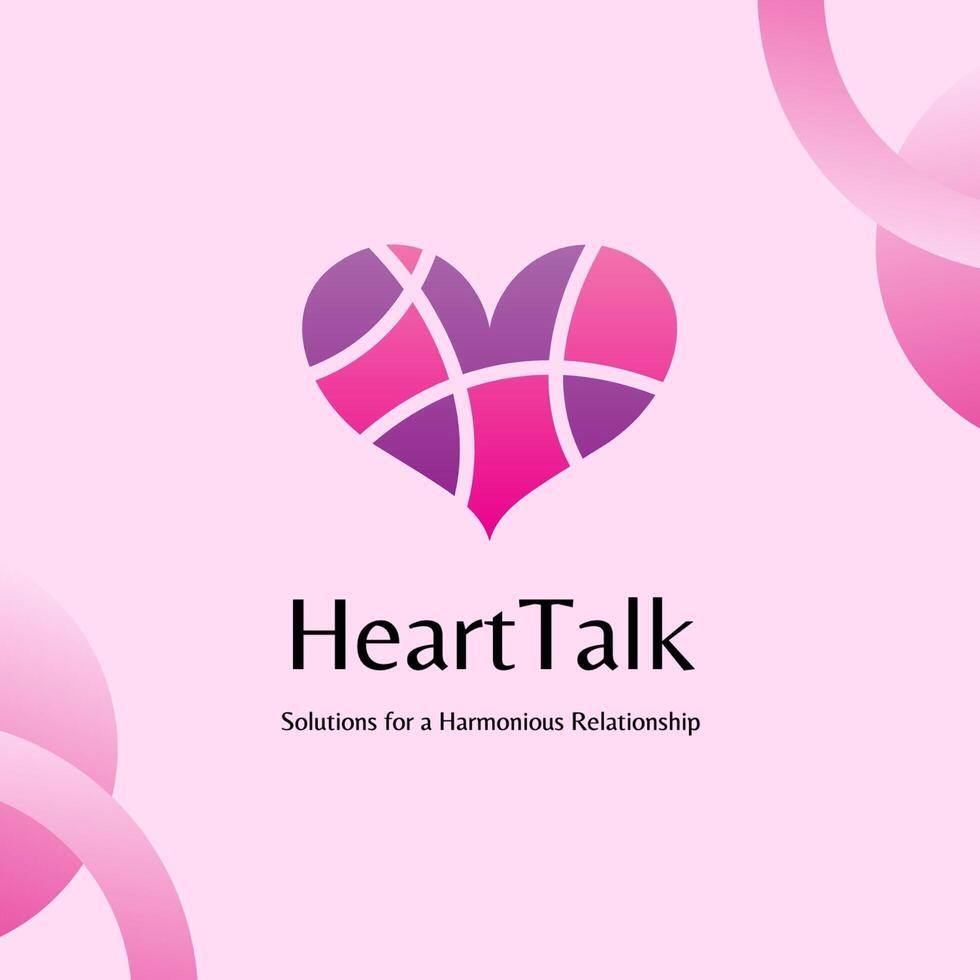pink minimalist couple consultant business card template