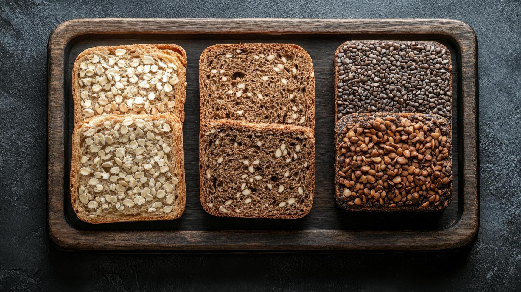 Sliced bread on wooden board showcasing fresh, soft texture in a simple kitchen setting photo