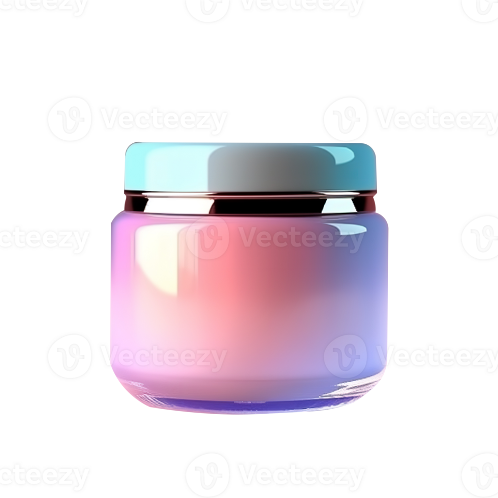 Cosmetic Jar isolated on background png