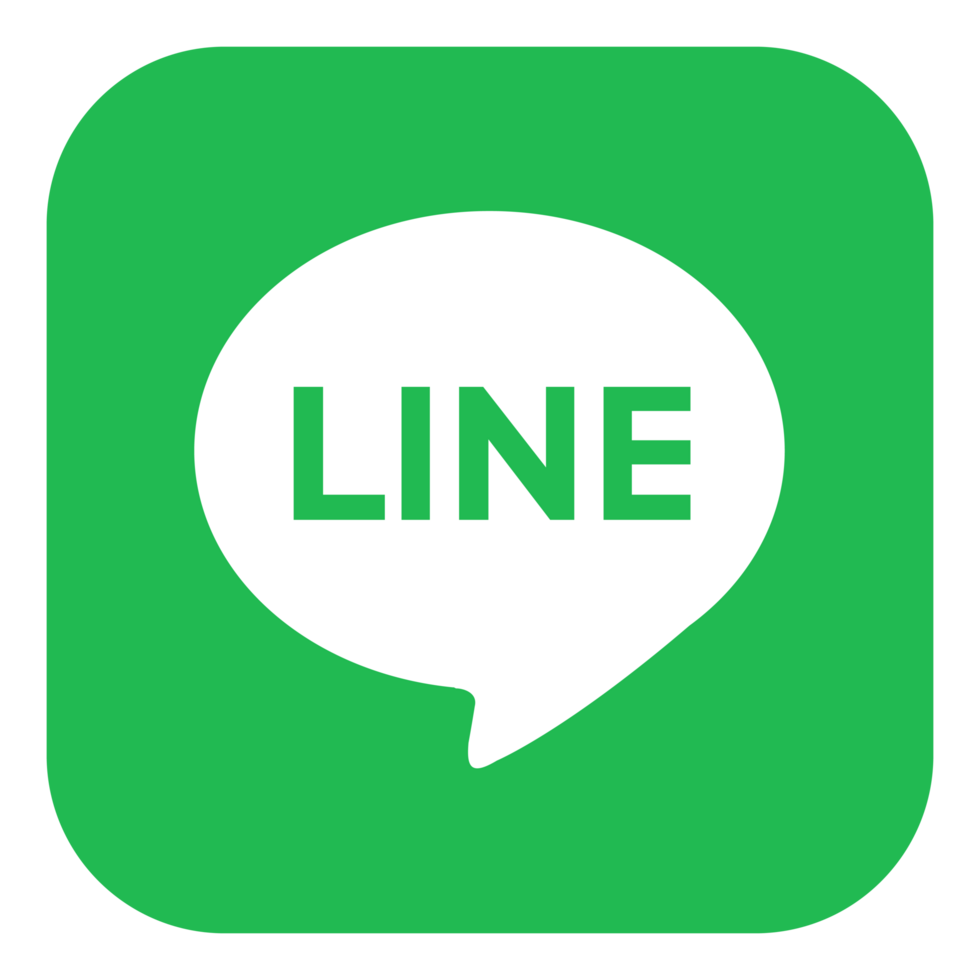 Line Logo Illustration In Square Background png