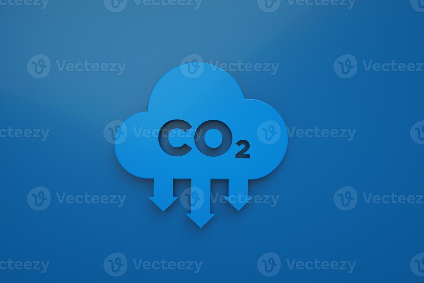 cloud of CO2 gas photo