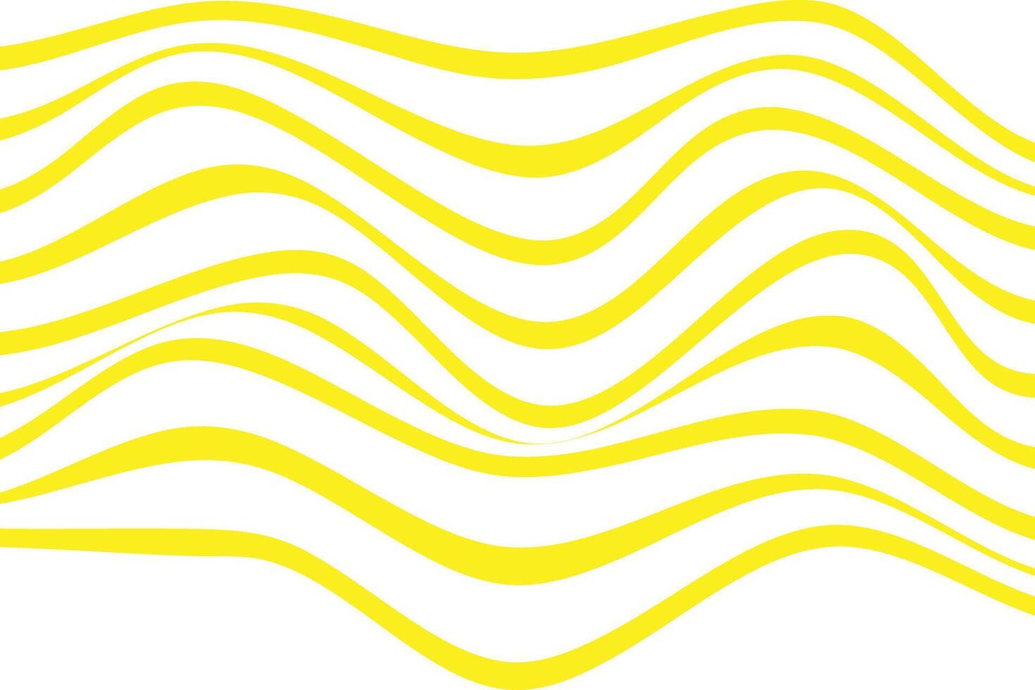 simple abstract yellow wavy creative line pattern yellow lines that show a yellow line on a white background vector