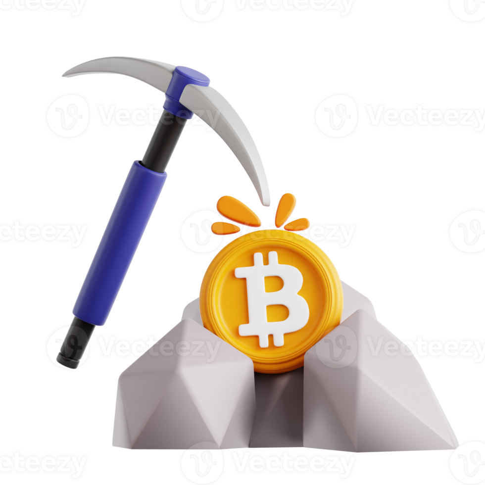 Crypto Mining Icon Illustration png