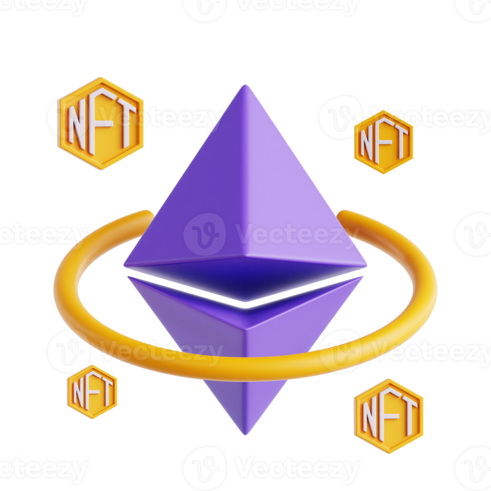 Non Fungible Token Icon Illustration png