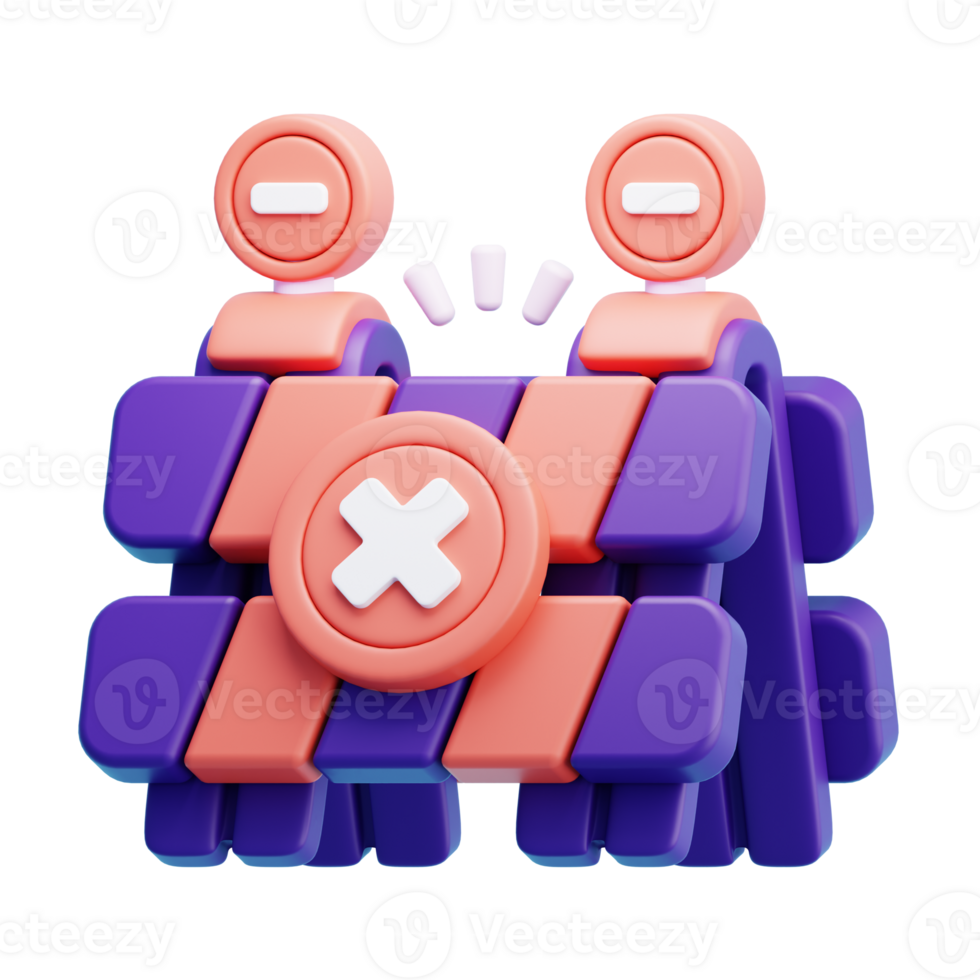 Under Maintenance 3D Icon Illustration png