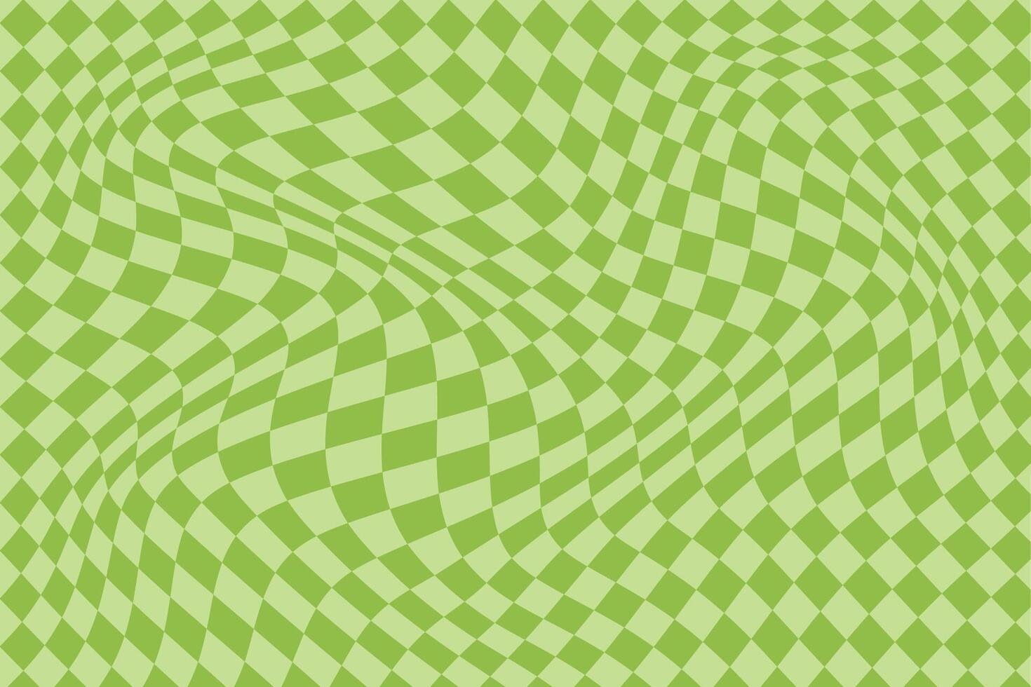 simple abstract creative green color small square wavy distort pattern a green geometric pattern with a green background vector