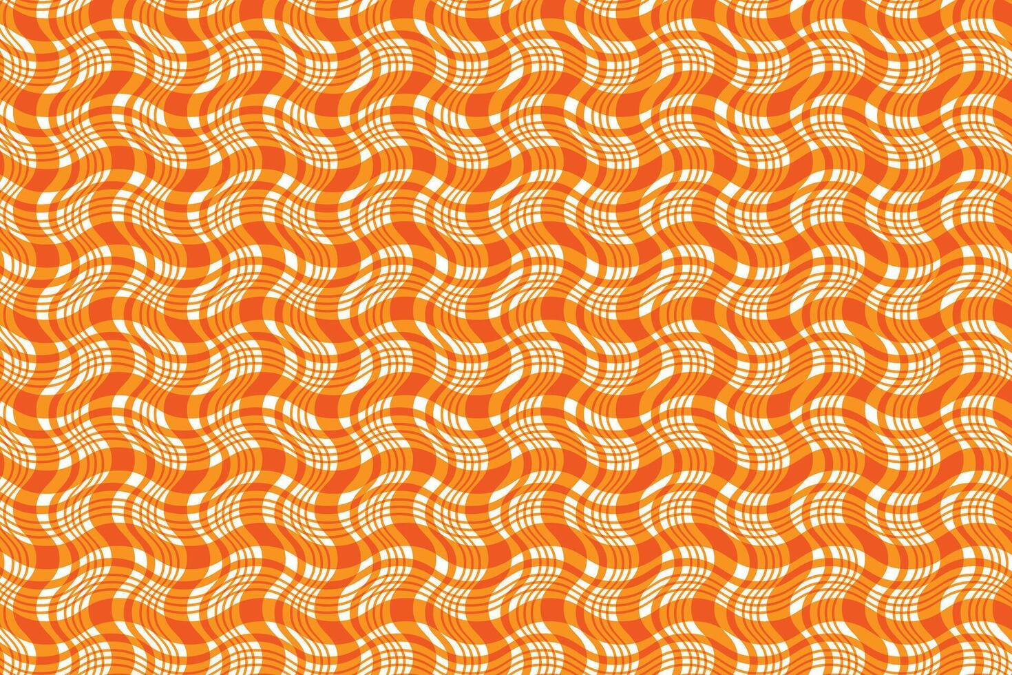 simple abstract orange color creative smooth plaid check line pattern abstract background with orange and brown lines and squares that are printed in orange and yellow vector