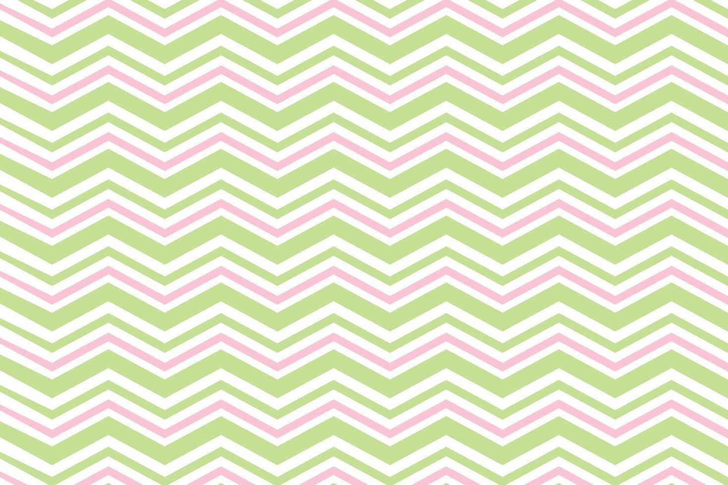 simple abstract creative green pink color zig zag line pattern a green and pink striped background with a pattern of stripes vector