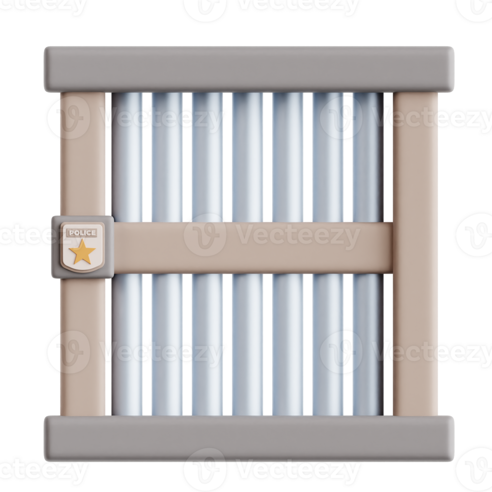Prison 3D Illustration png