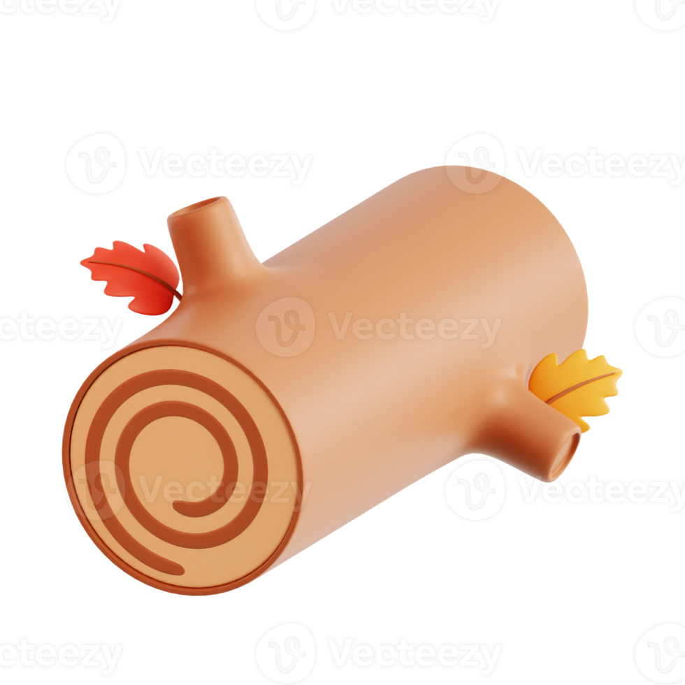 3D Timber Wood Illustration png