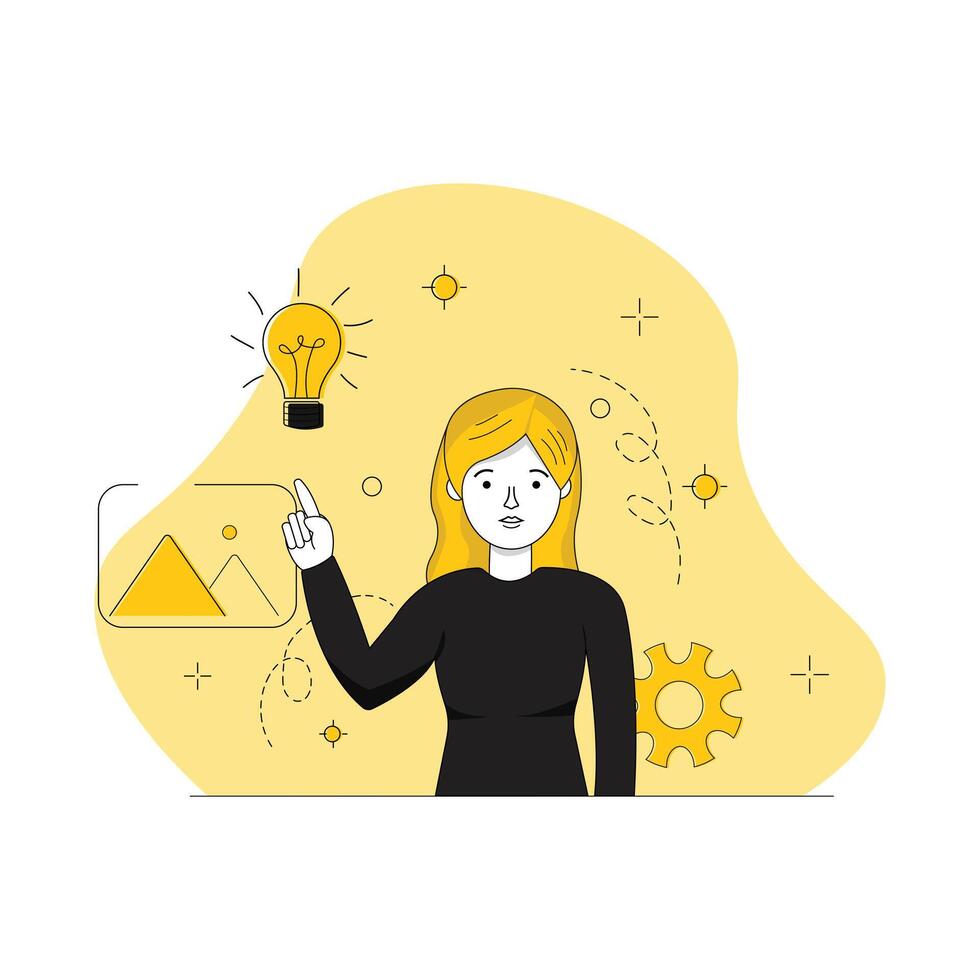 Idea Generation Concept vector