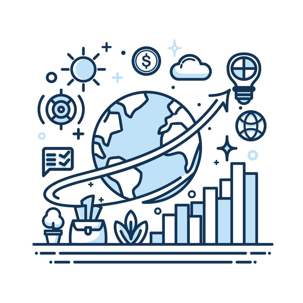 Curated Designs for Business Icons vector