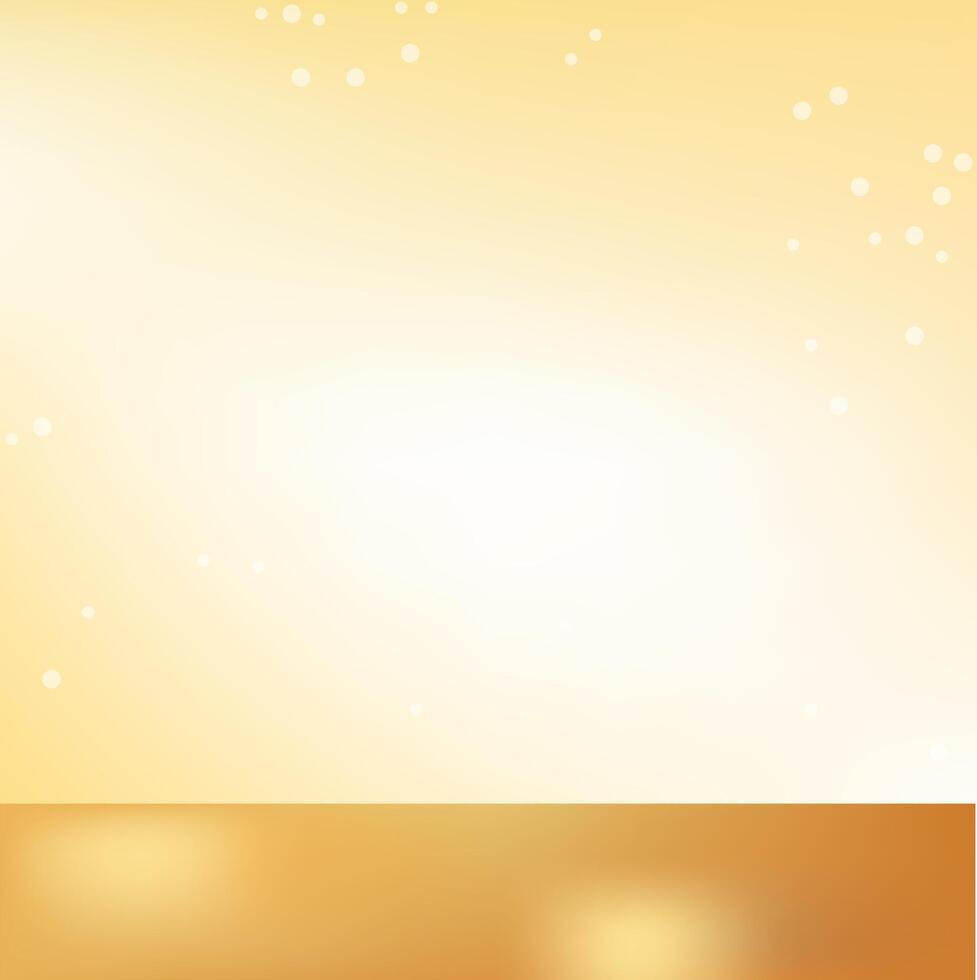 Abstract gold color dots effect background. Wallpaper design vector