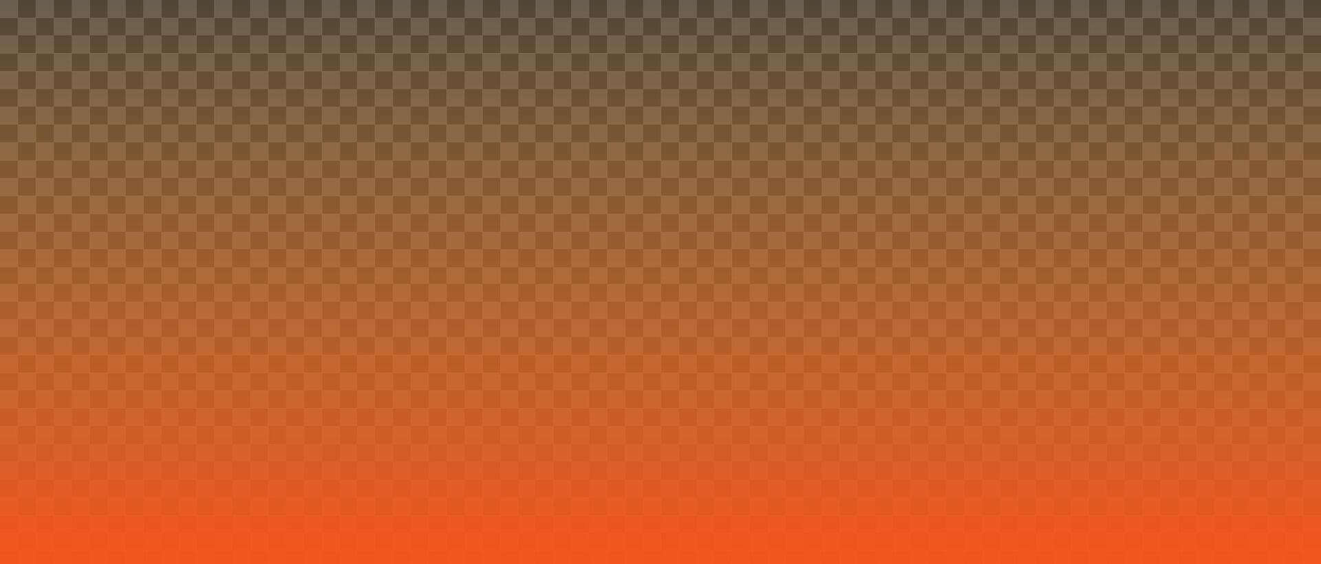 Orange gradient background on grid background as a transparent . design element. vector
