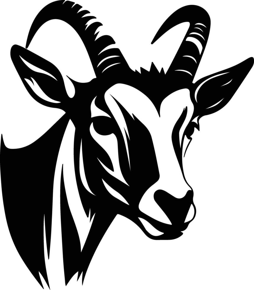 captivating Black silhouette of bongo head vector
