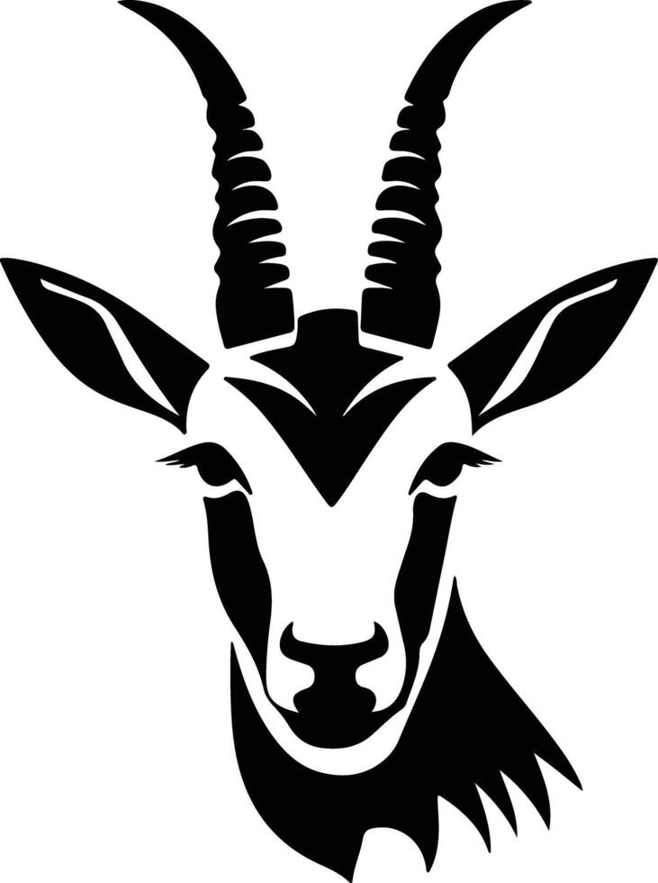 precious Black silhouette of bongo head vector