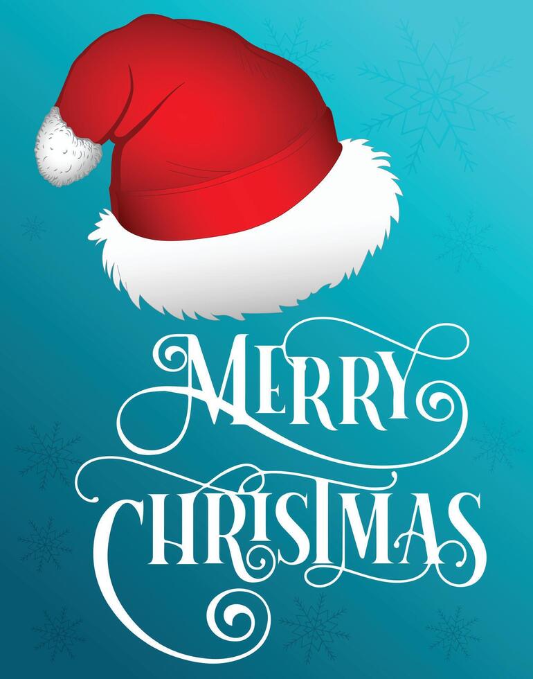 Santa Claus hat concept. vector