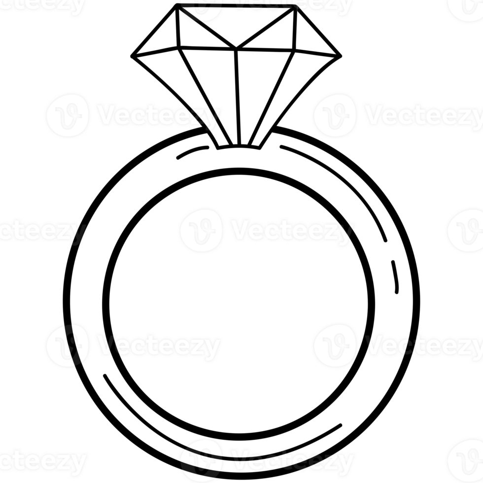 Doodle diamond ring. png