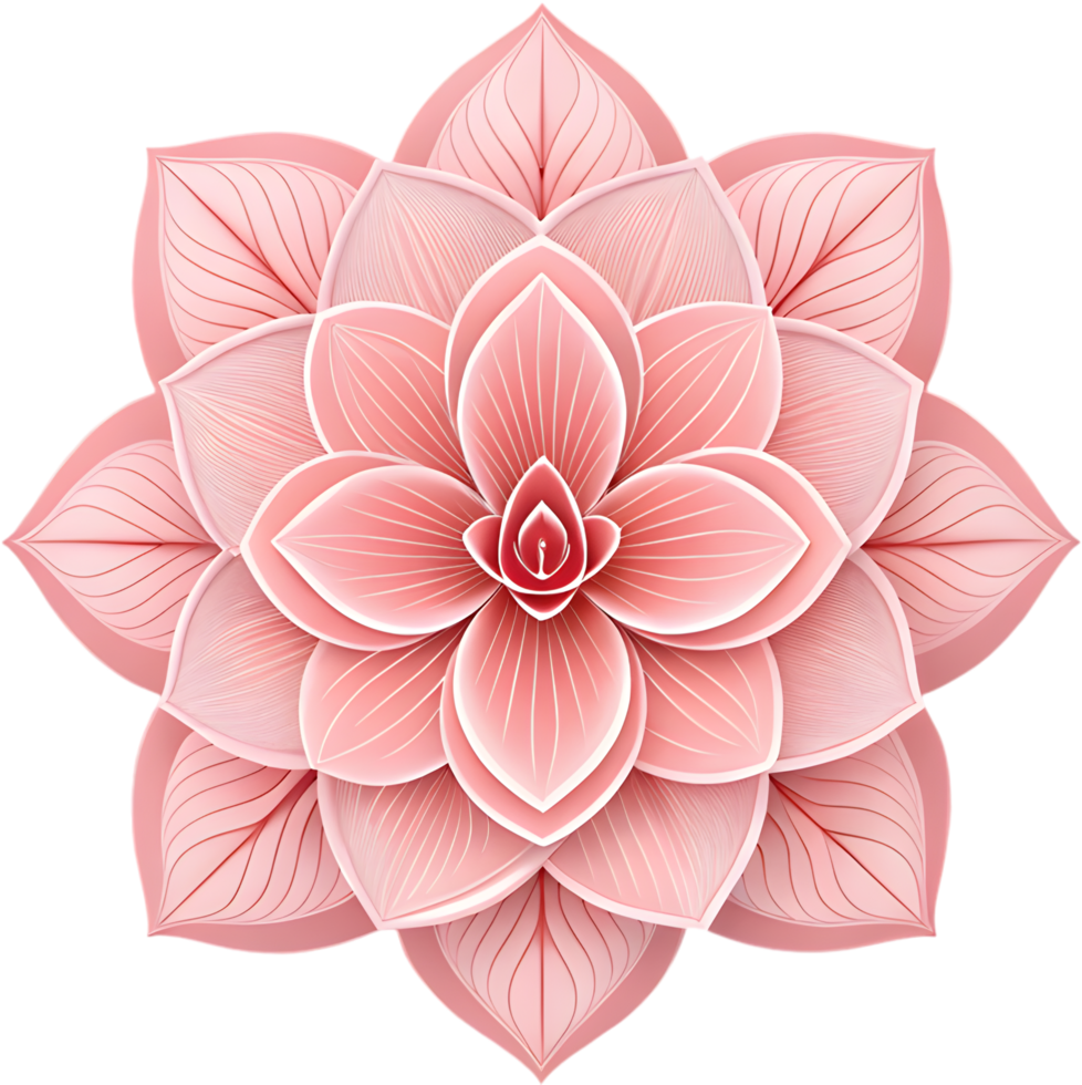 Professional Begonia flower clipart for logo creation. . png
