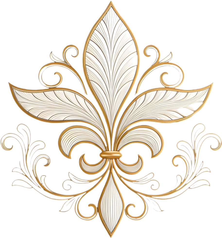 Graceful Lily flower clipart for professional branding needs. . png