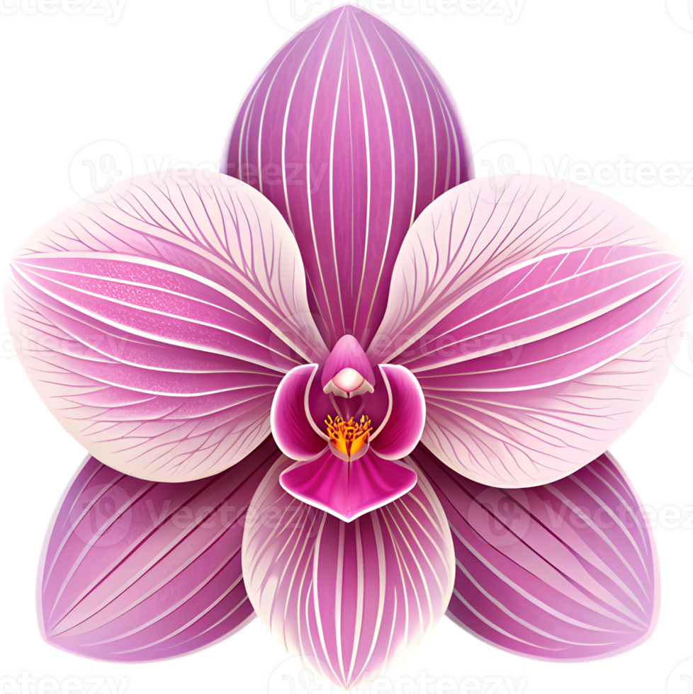 High-quality Orchid flower icon for professional design use. . png