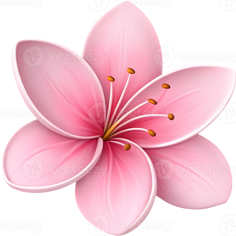 Elegant Orchid flower icon for creative design projects. . png