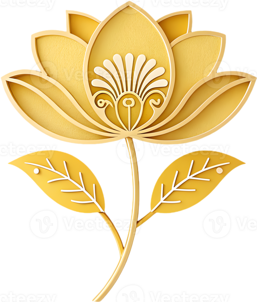 Elegant Poppy flower icon for artistic digital projects. . png