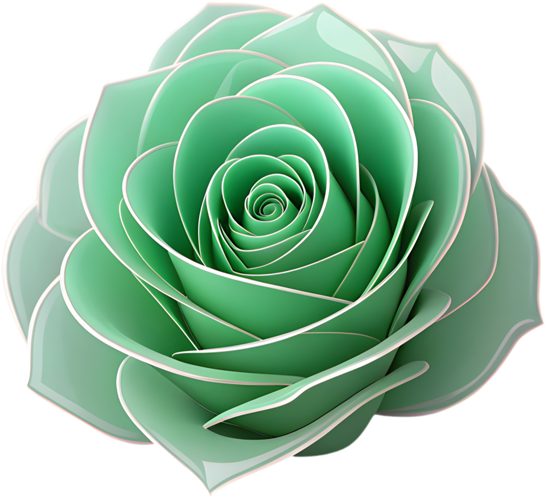 Stunning Rose flower icon for professional design use. . png