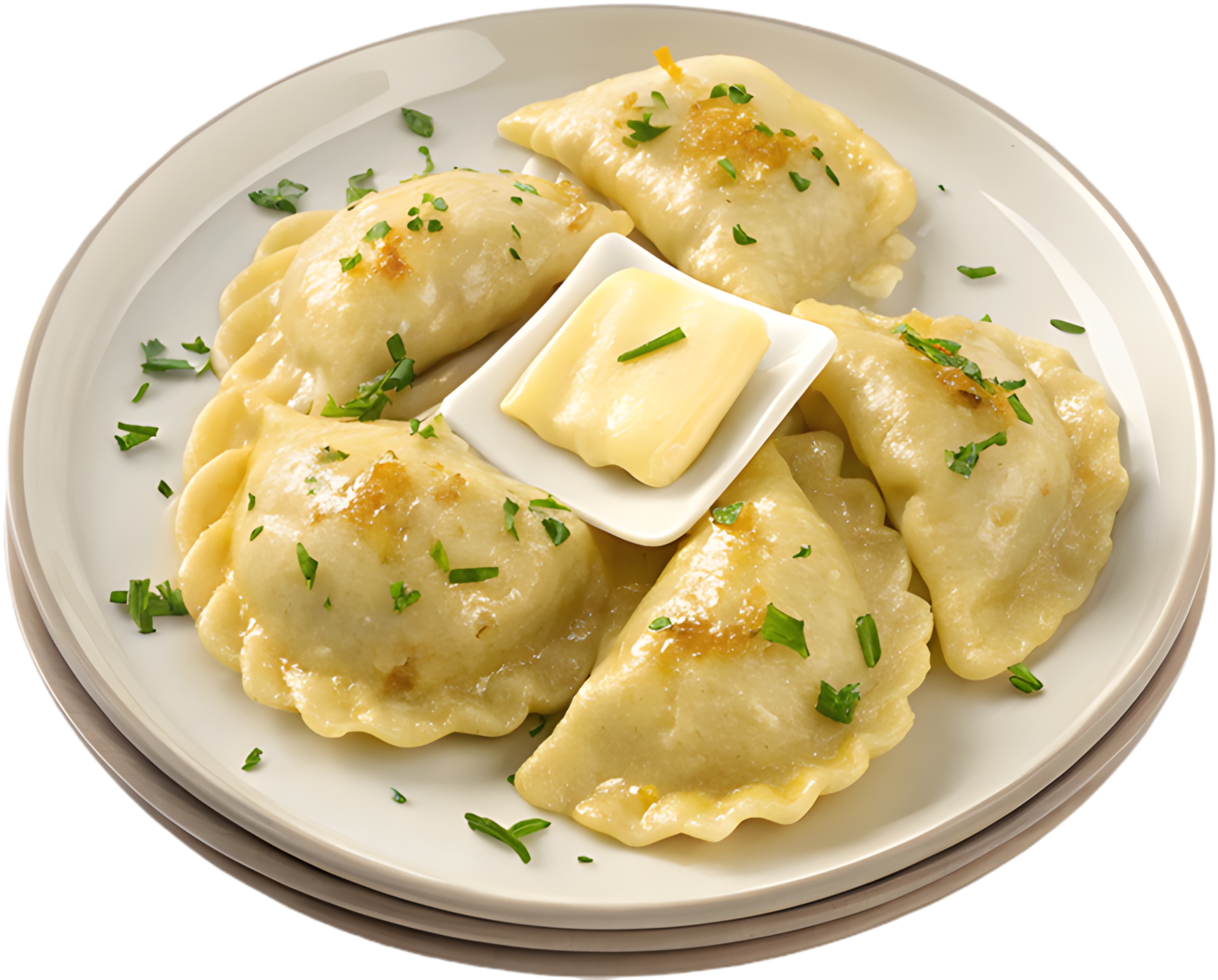 Fun and delicious dumpling clipart for food-related designs. . png